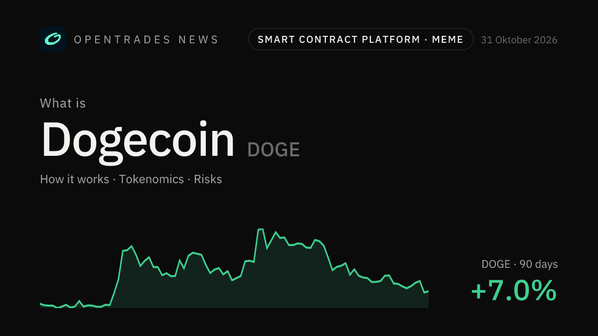 What Is Dogecoin (DOGE)? How It Works, Tokenomics and Risks