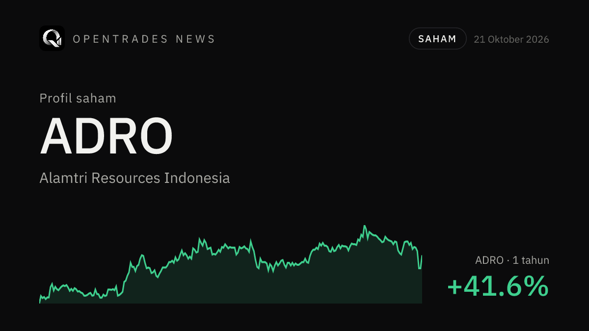 ADRO Stock: Alamtri Resources Indonesia Profile, Business, Performance and Risks