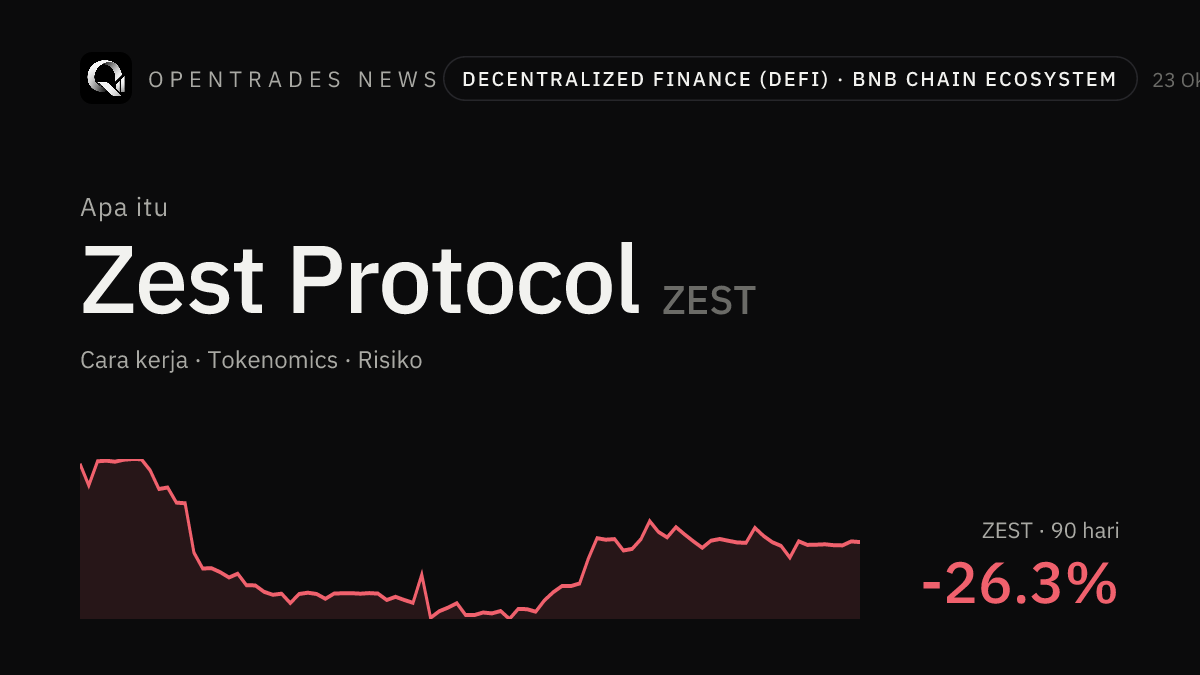 What Is Zest Protocol (ZEST)? How It Works, Tokenomics and Risks
