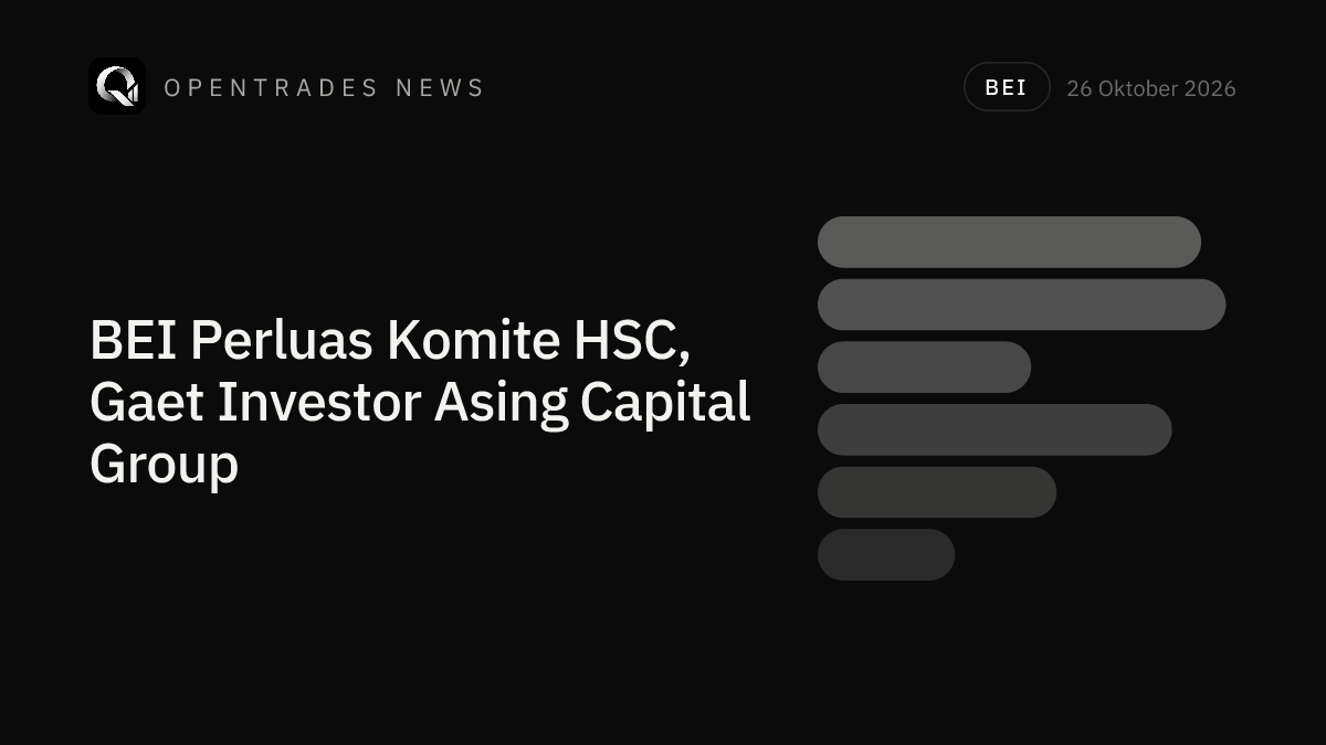 IDX Expands HSC Committee, Brings In Capital Group and UBS