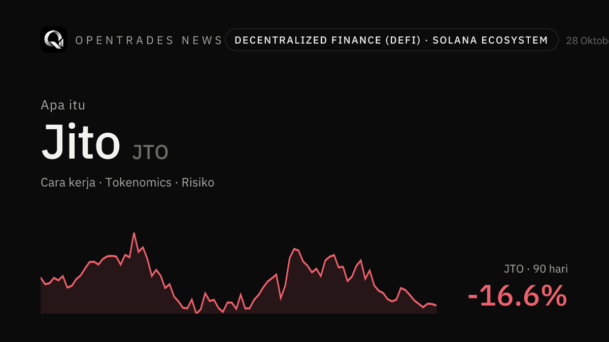 What Is Jito (JTO)? How It Works, Tokenomics and Risks