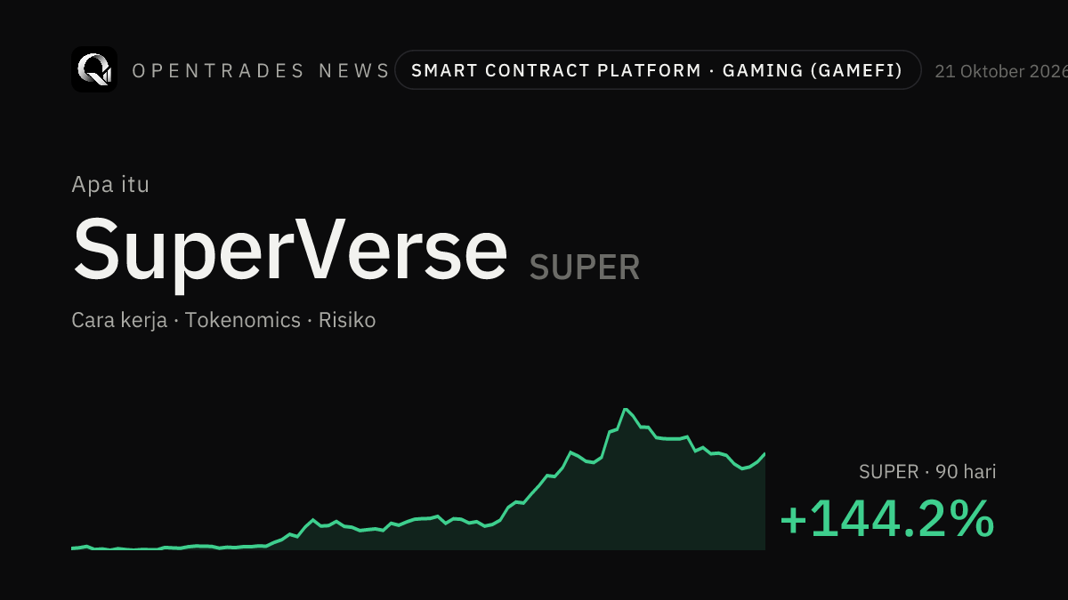 Apa Itu SuperVerse (SUPER)? Cara Kerja, Tokenomics, dan Risikonya