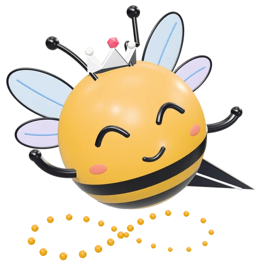 Qbee doing the waggle dance
